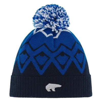 Eisbär Ziggy OS Pompon Beanie Sky Blue/Lapis/White Čepice