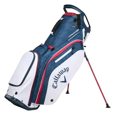 Callaway Fairway Stand Bag Navy Houndstooth/White/Red