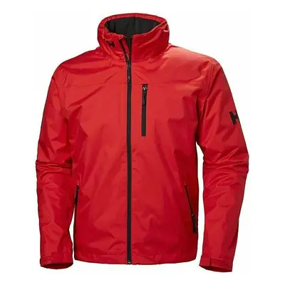 Helly Hansen Bunda Men's Crew Hooded Midlayer Sailing Jacket Red