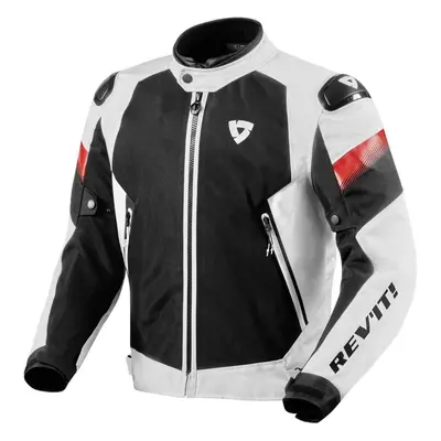 Rev'it! Jacket Control Air H2O White/Black Textilní bunda