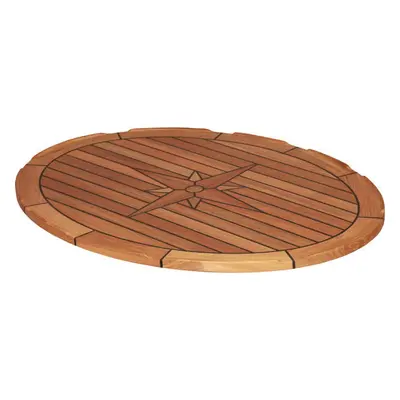 Talamex Teak Tabletop Ellips Lodní stolek, Lodní skládací židle