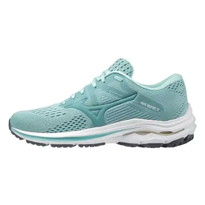 Mizuno Wave Inspire Eggshell Blue/Dusty Turquoise/Pastel Yellow Silniční běžecká obuv