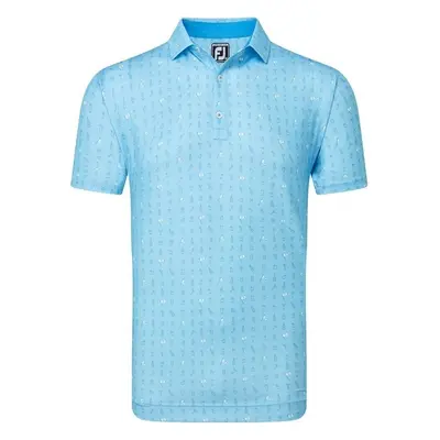 Footjoy The 19th Hole Lisle Blue Sky Polo košile