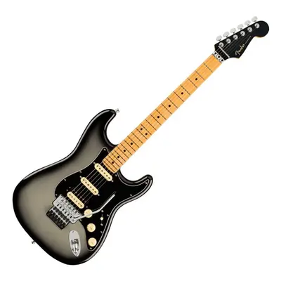 Fender Ultra Luxe Stratocaster FR HSS MN Silverburst Elektrická kytara