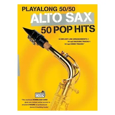 Hal Leonard Playalong 50/50: Alto Sax - Pop Hits Noty