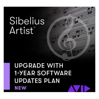 AVID Sibelius Artist 1Y Software Updates+Support (Digitální produkt)