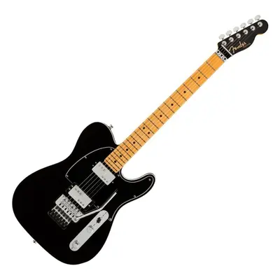 Fender American Ultra Luxe Telecaster FR HH MN Mystic Black Elektrická kytara