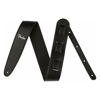 Fender Vegan Leather Strap 2.5'' Kytarový pás Black