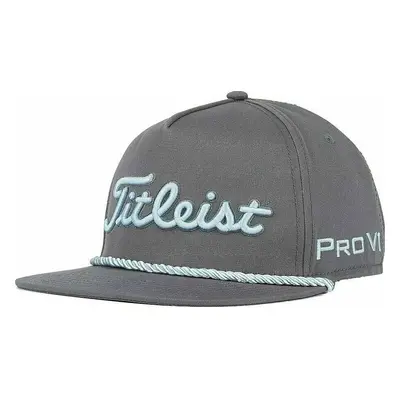 Titleist Tour Rope Flat Bill Charcoal/Sky Kšiltovka