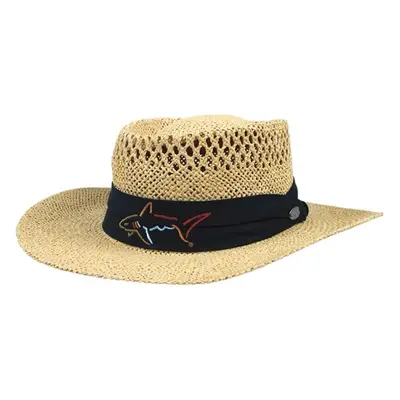 Greg Norman Signature Straw Natural Klobouk