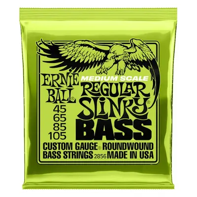 Ernie Ball Regular Slinky Nickel Wound Medium Scale Bass Strings Struny pro baskytaru