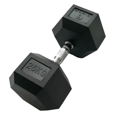 Sveltus Hexagonal Dumbbell kg Black Jednoruční činka