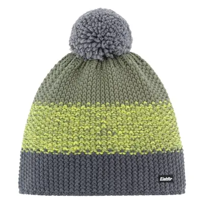 Eisbär Star Pompon Beanie Anthracite/Light Yellow/Misty Forest Čepice