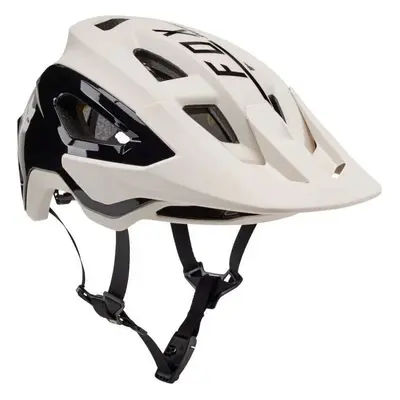 FOX Speedframe Pro Blocked Wintage White Cyklistická helma