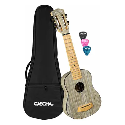 Cascha HH Bamboo Graphite Sopránové ukulele