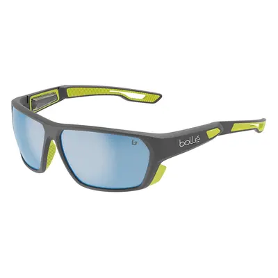 Bollé Airfin Grey Matte Acid/Sky Blue Polarized Jachtařské brýle