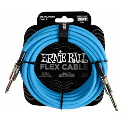 Ernie Ball Flex Instrument Cable Straight/Straight m Rovný - Rovný Nástrojový kabel