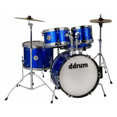 DDRUM D1 Jr 5-Piece Complete Drum Kit Cobalt Blue Dětská bicí souprava