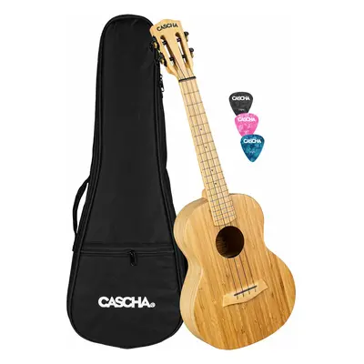 Cascha HH Bamboo Natural Tenorové ukulele