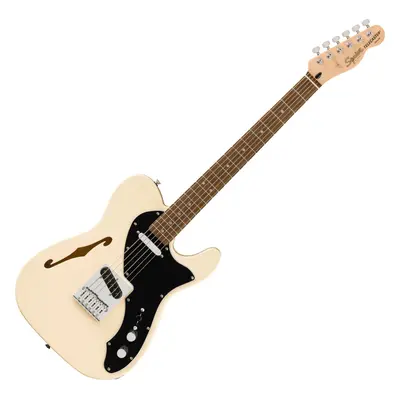 Fender Squier Affinity Series Telecaster Thinline LRL Olympic White Elektrická kytara