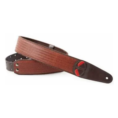 RightOnStraps M-Bond Kytarový pás Brown