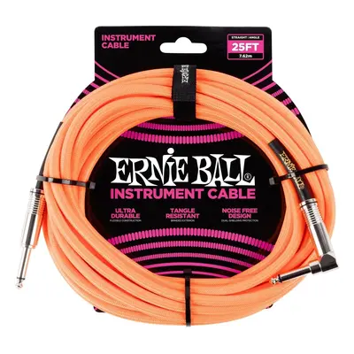 Ernie Ball P06067 7,5 m Rovný - Lomený Nástrojový kabel