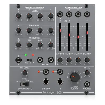 Behringer EQ/Mixer/Output Modulární systém