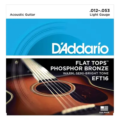 D'Addario EFT16 Struny pro akustickou kytaru