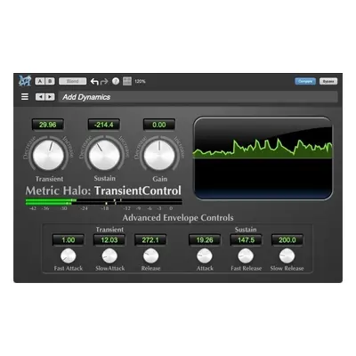 Metric Halo MH TransientControl v4 (Digitální produkt)