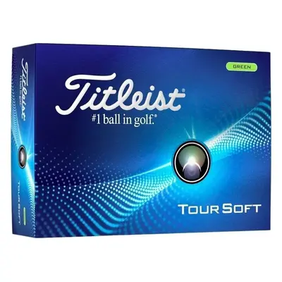 Titleist Tour Soft Green Golfové míčky