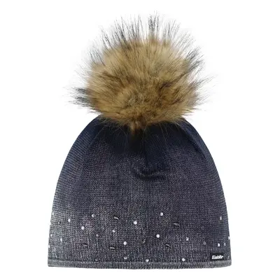 Eisbär Dip Dye Lux Crystal Beanie Dark Kobalt/Brushed Silver/Real Čepice