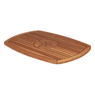 Talamex Teak Tabletop Circle Lodní stolek, Lodní skládací židle