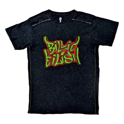 Billie Eilish Tričko Graffiti Unisex Black