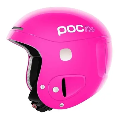 POC POCito Skull Fluorescent Pink Lyžařská helma