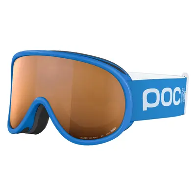 POC POCito Retina Fluorescent Blue/Partly Sunny Light Orange Lyžařské brýle