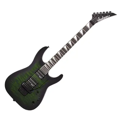 Jackson JS32Q DKA AH Transparent Green Burst Elektrická kytara