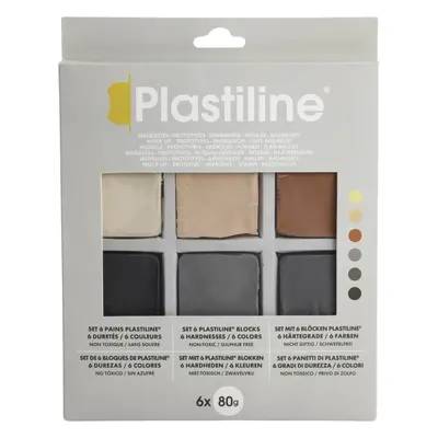 Plastiline Set Plasticine Sample Blocks Profesionální modelovací hmota x g