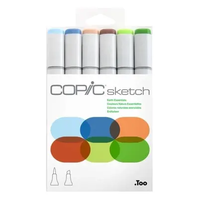 Copic Sketch Fixy Earth Essentials ks