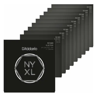 D'Addario NYXL1260 SET Struny pro elektrickou kytaru