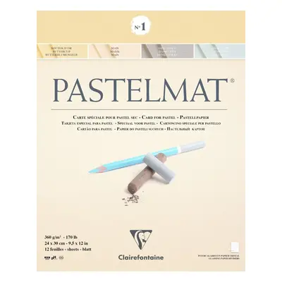 Clairefontaine Pastelmat Glued Pad N1 Skicář g