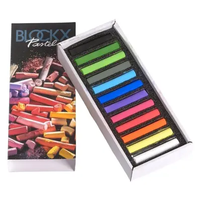 Blockx Case Assorted Pastels Sada suchých pastelů Dark ks