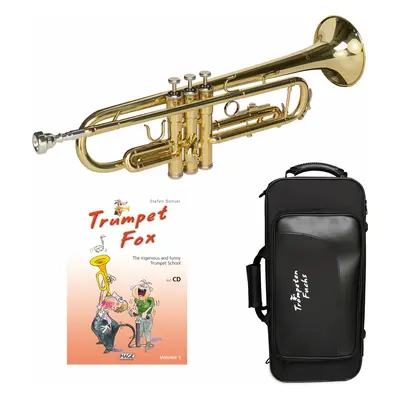 Cascha EH EN Trumpet Fox Beginner Set Bb Trumpeta