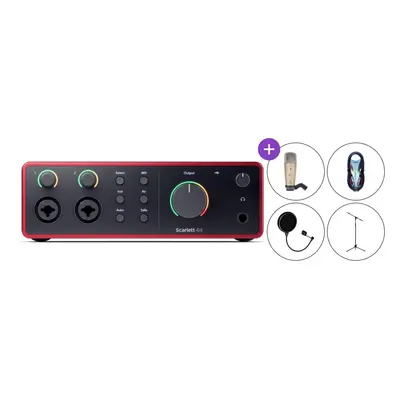 Focusrite Scarlett 4i4-4 Gen SET USB zvuková karta