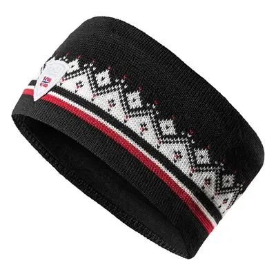 Dale of Norway Moritz Headband Darkcharcoal/Raspberry/Off White Čelenka