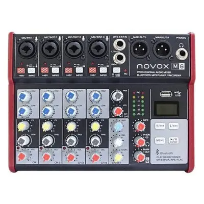 Novox M6 MK II Analogový mixpult