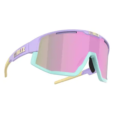 Bliz Fusion Small Matt Pastel Purple/Brown w Pink Multi Cyklistické brýle