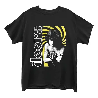 The Doors Tričko Jim Spinning Unisex Black