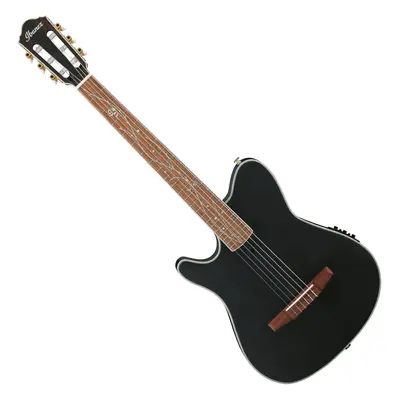 Ibanez TOD10NL-TKF Transparent Black Elektroakustická kytara