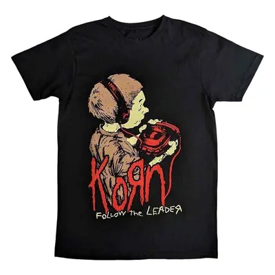 Korn Tričko Follow The Leader Unisex Black