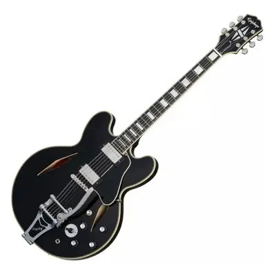 Epiphone Shinichi Ubukata ES-355 Custom Bigsby Ebony Semiakustická kytara